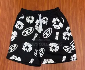 Denim Tears the Cotton Wreath Shorts.