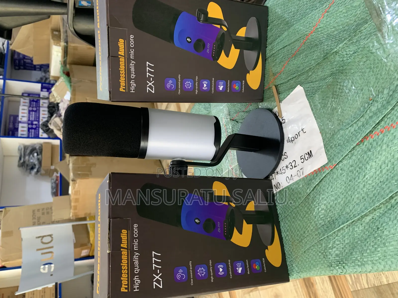 Profdesktop Live Microphone Recording Picks Up Sound Efficiently
