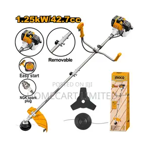 Ingco Grass Trimmer Bush Cutter 43cc With 255mm Blade-GBC