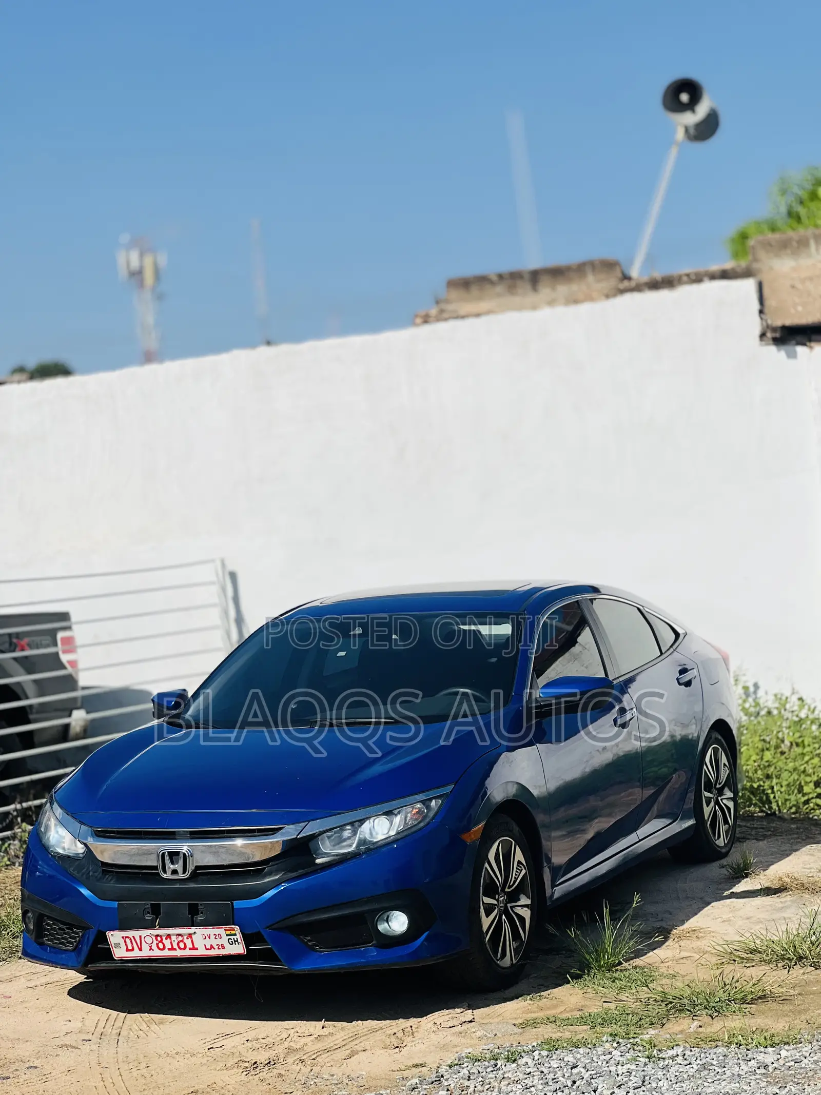Honda Civic 2017 Blue