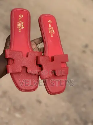 Rough Hermes Slippers