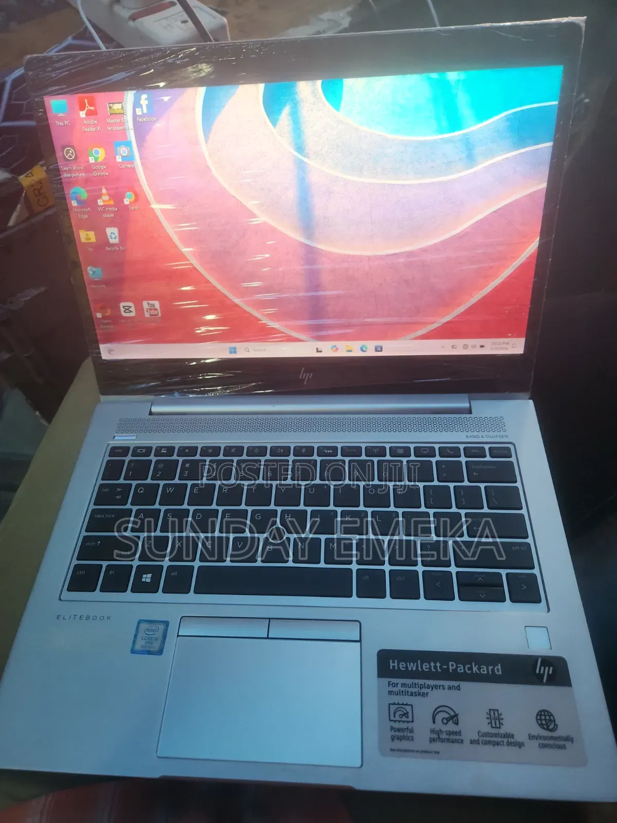 Laptop HP EliteBook 830 G6 8GB Intel Core i5 SSD 256GB