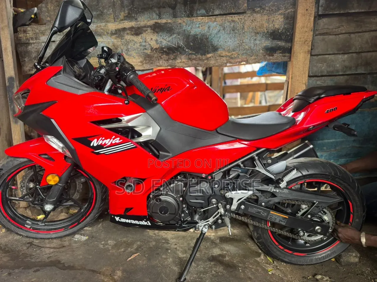 Kawasaki Ninja 400 2021 Red