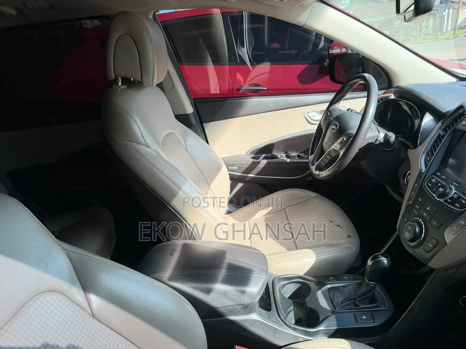 Hyundai Santa Fe 2015 Red