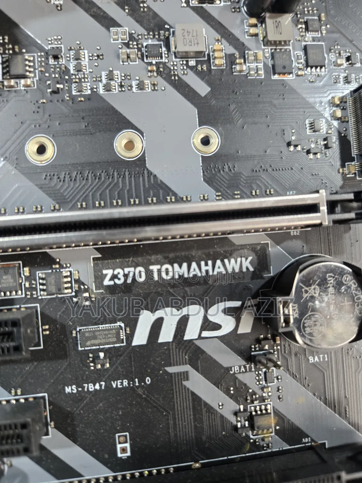I7 9700 Board and Processor