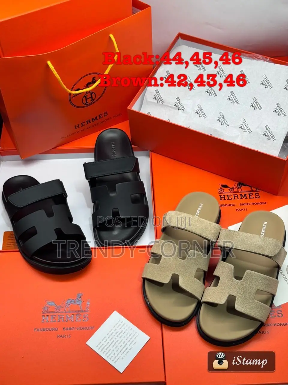 Hermès Chypre Sandals