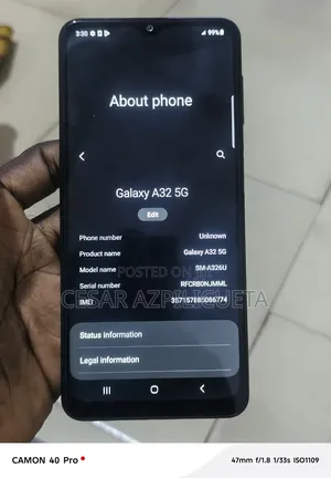 Samsung Galaxy A32 5G 64 GB Blue