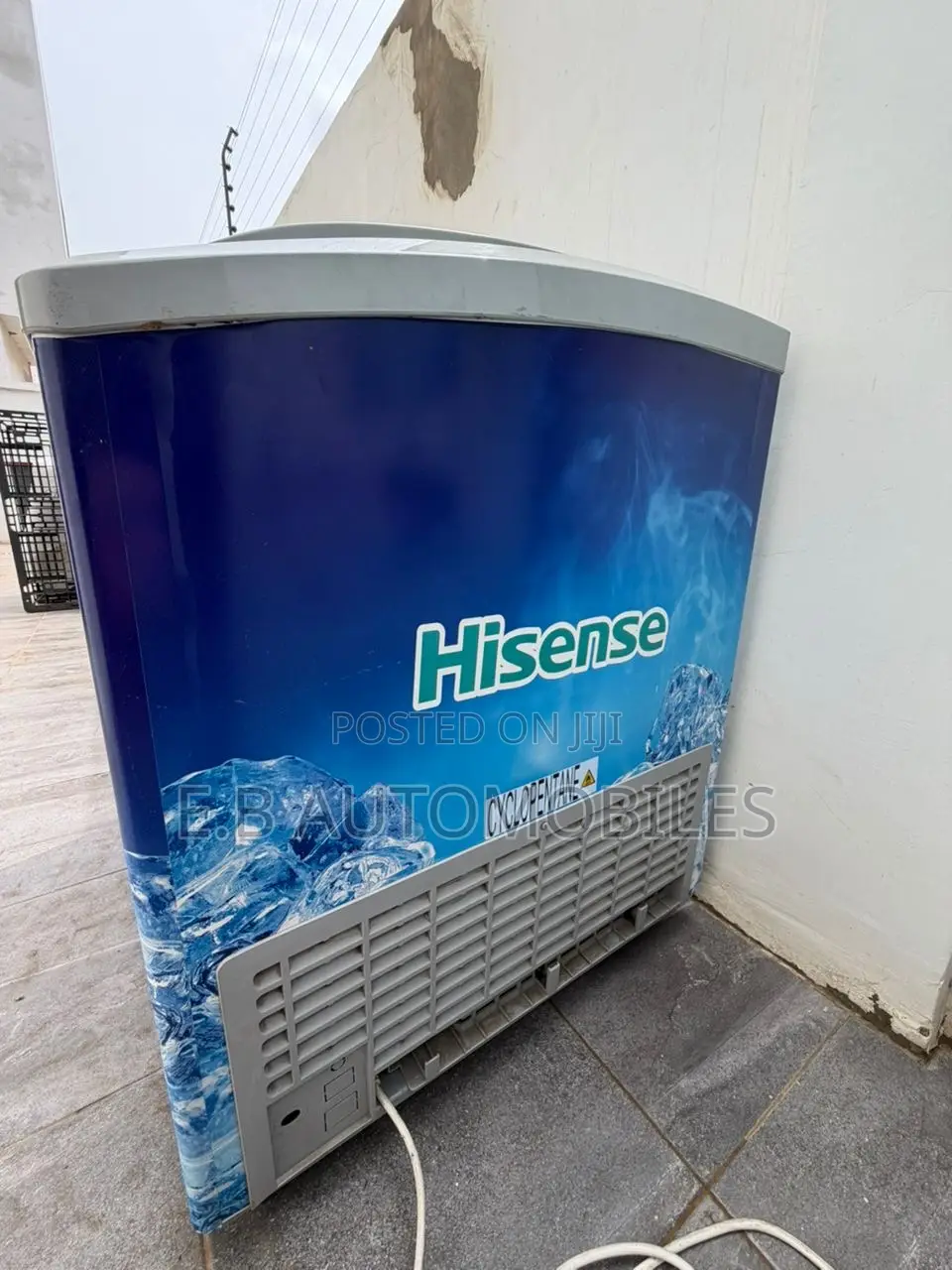 Hisense 213l Display Freezer (Blue)