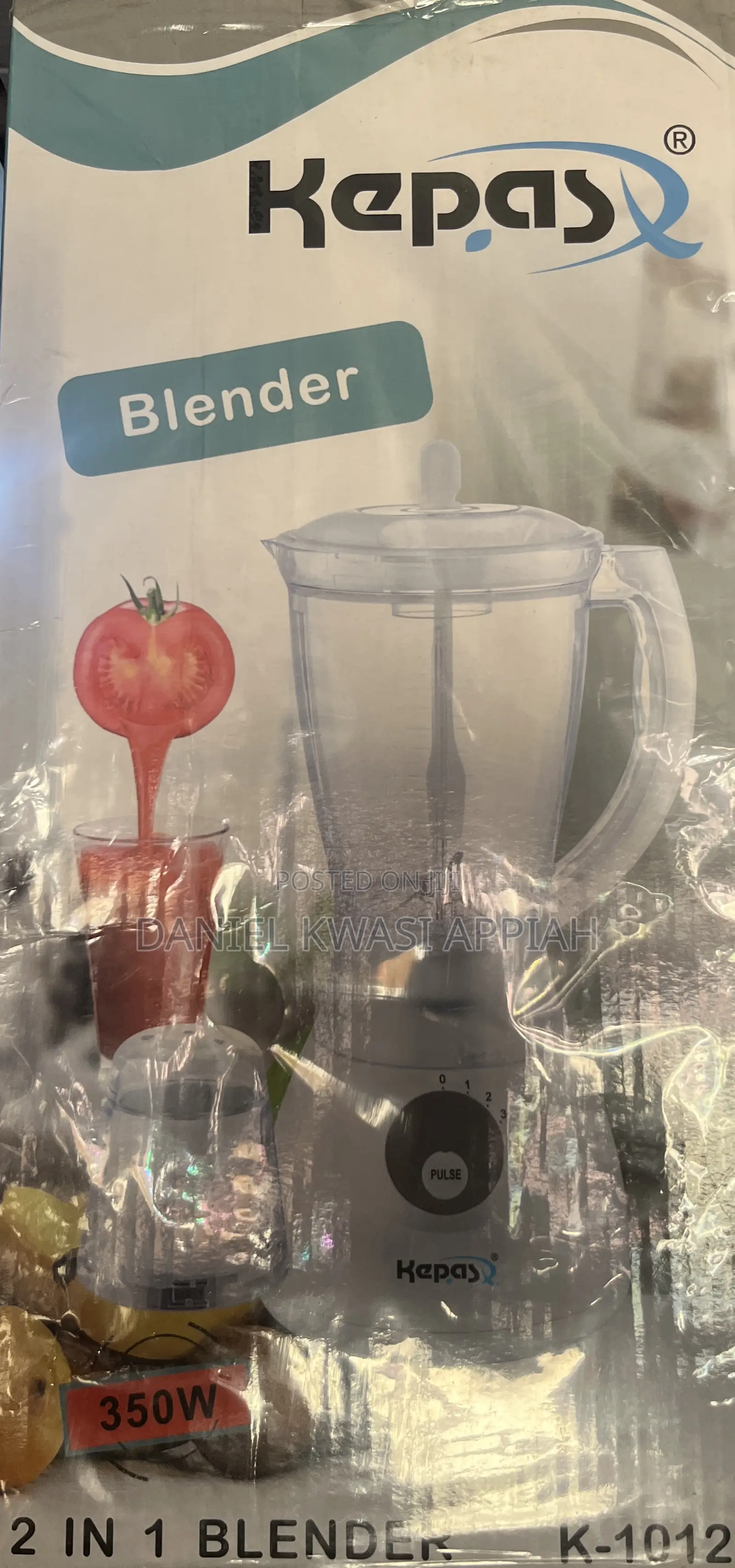 Kepas 2-in-1 Blender – Blend Grind With Ease