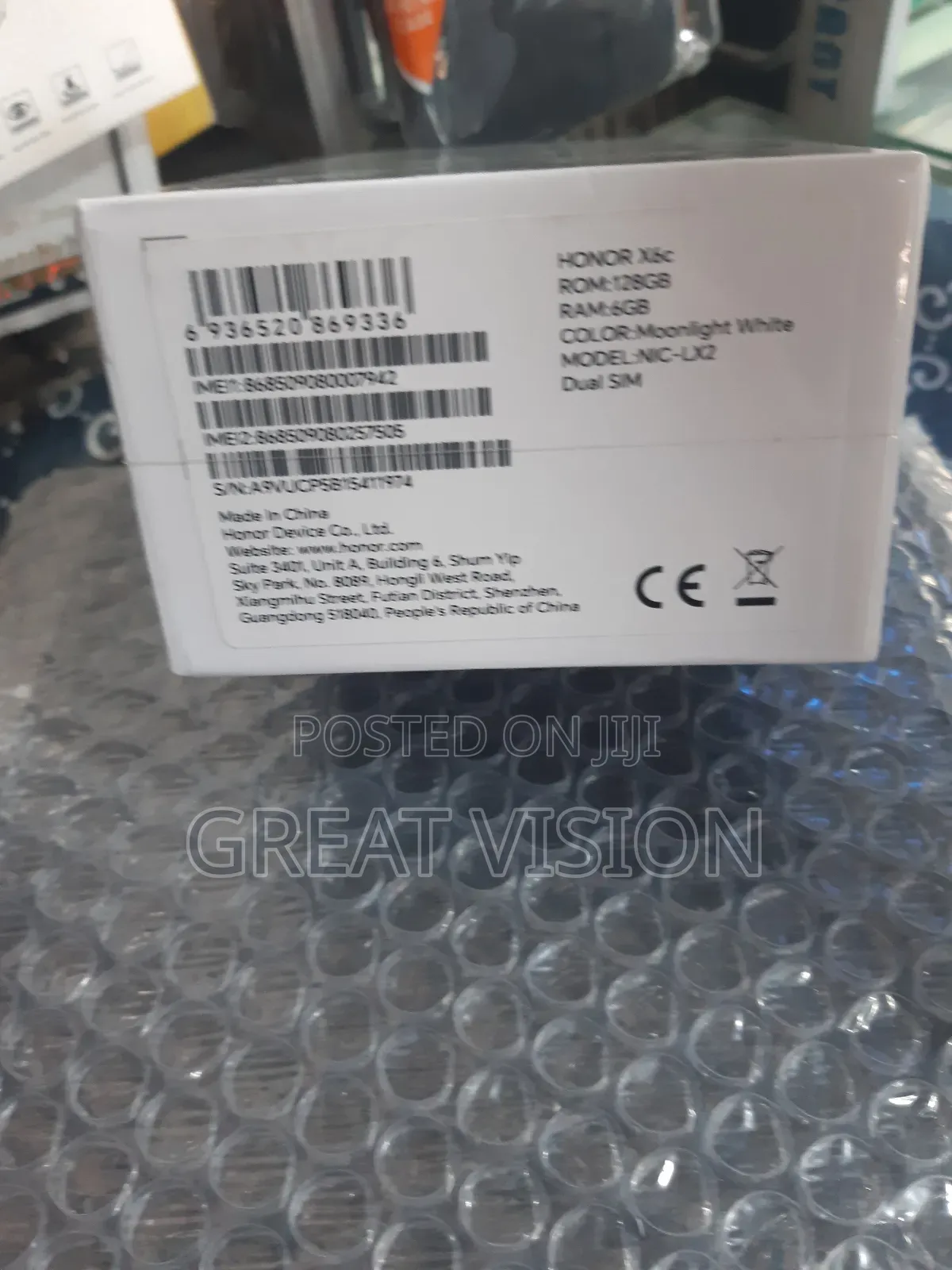 New Honor X6C 128 GB White
