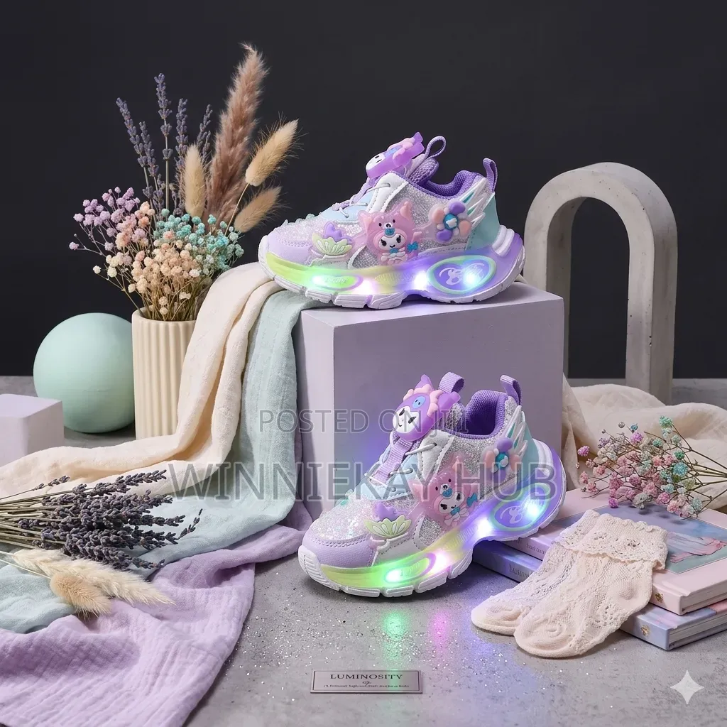 Daddy's Girl Led Sneakers