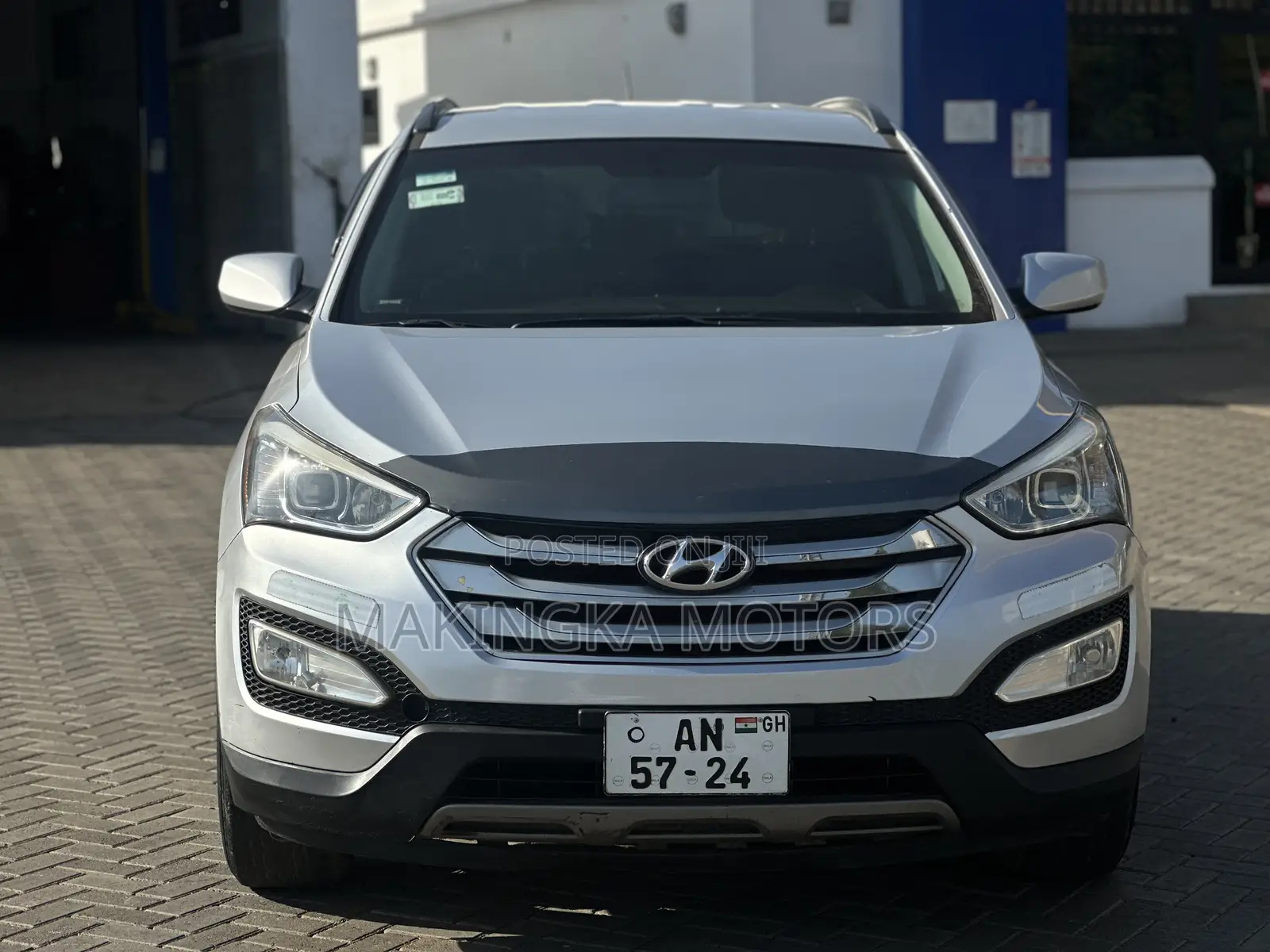 Hyundai Santa Fe GLS 4dr SUV AWD (3.3L 6cyl 6A) 2015 Silver