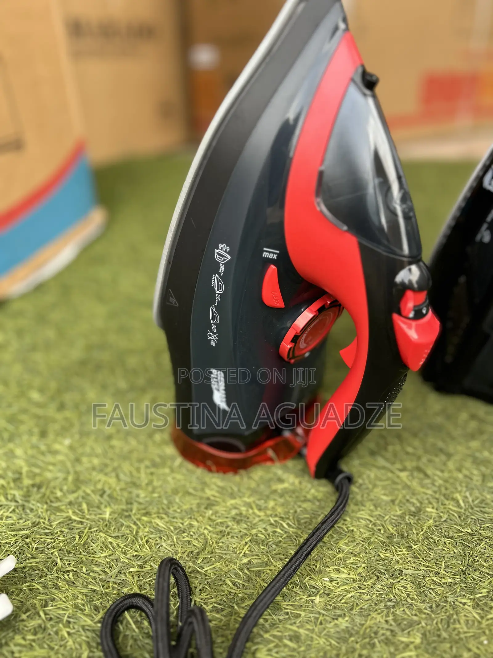 German Plus Steam Iron