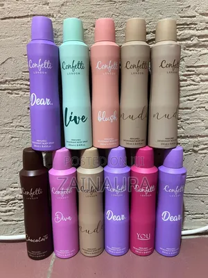 Confetti Body Spray