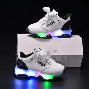 Sport-Inspired Boy's Light Sneakers