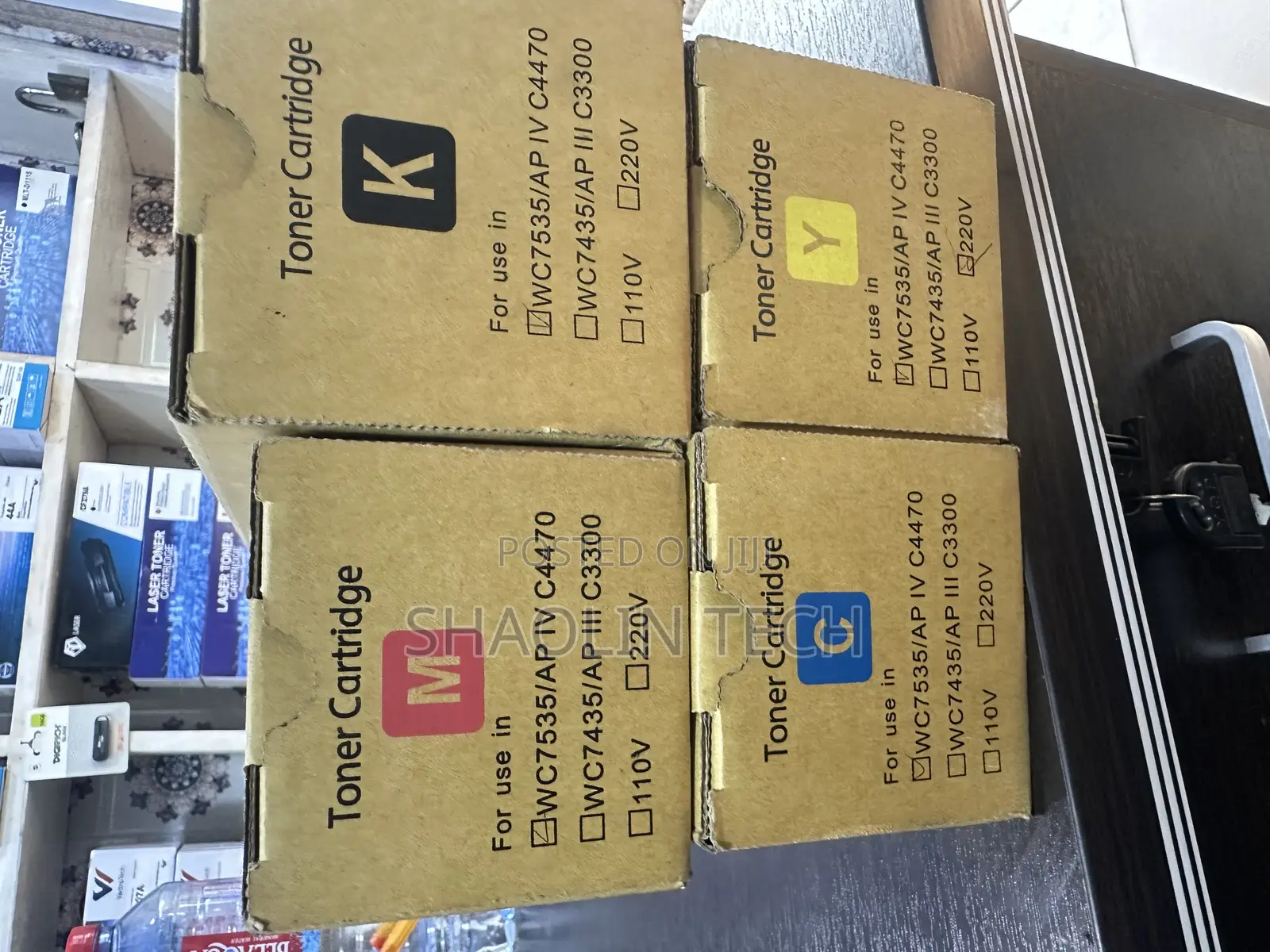Xerox Work Center 7525,7855,C3370,C4475 Toner Cartridges