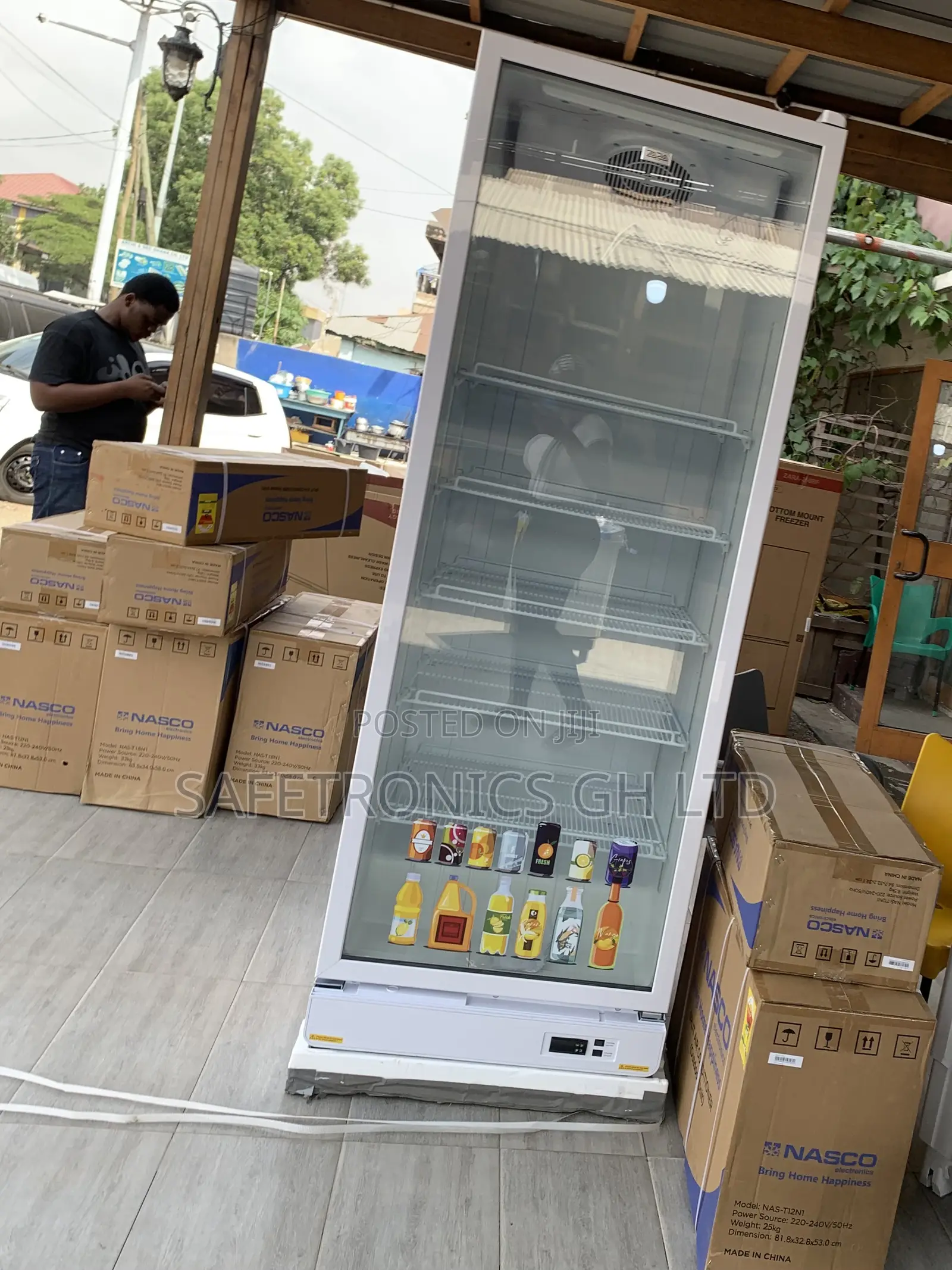 Original Zara-600dfg 591-Liter, Single-Door Commercial Display Fridge