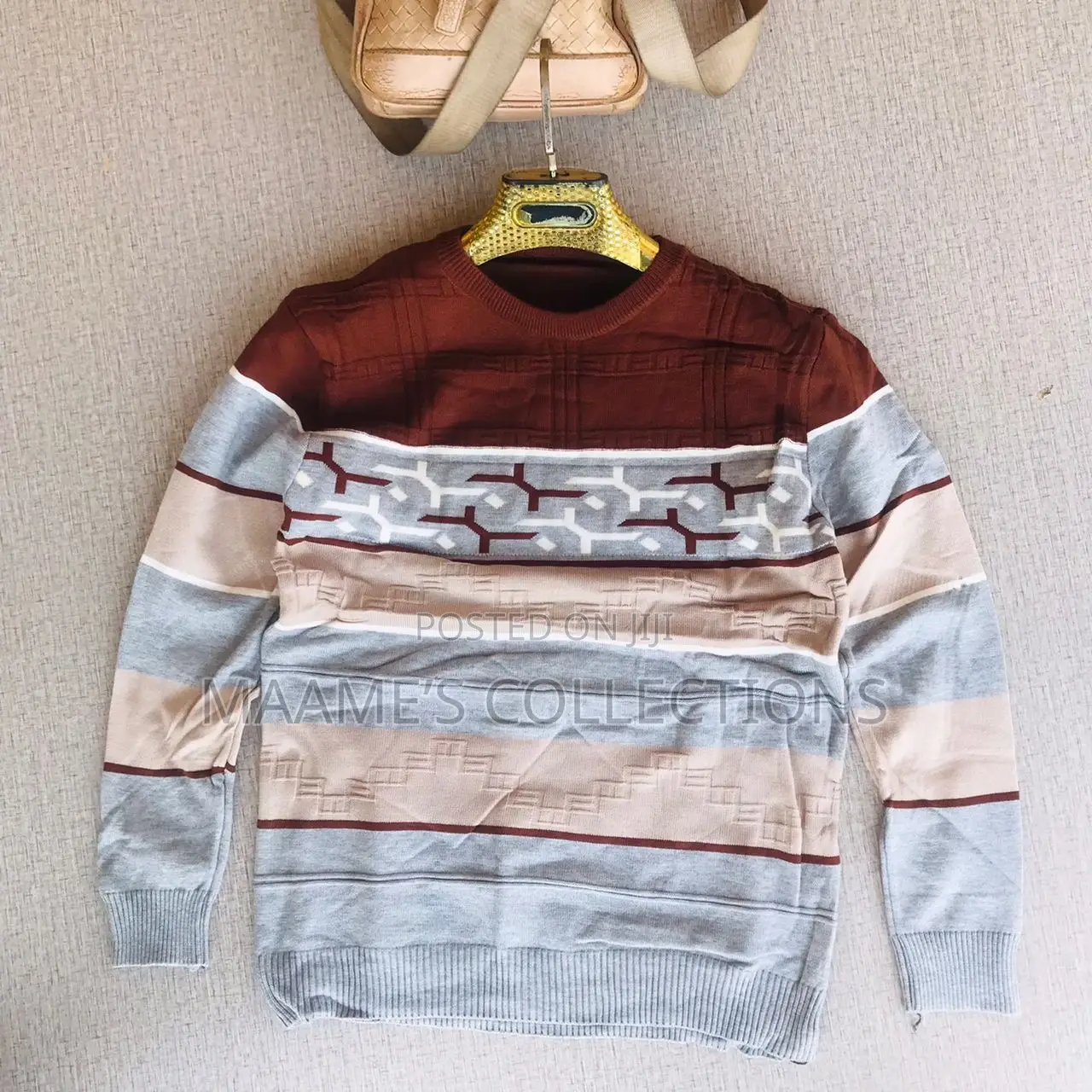 Design Cotton Crewneck Sweatshirt / Sweater