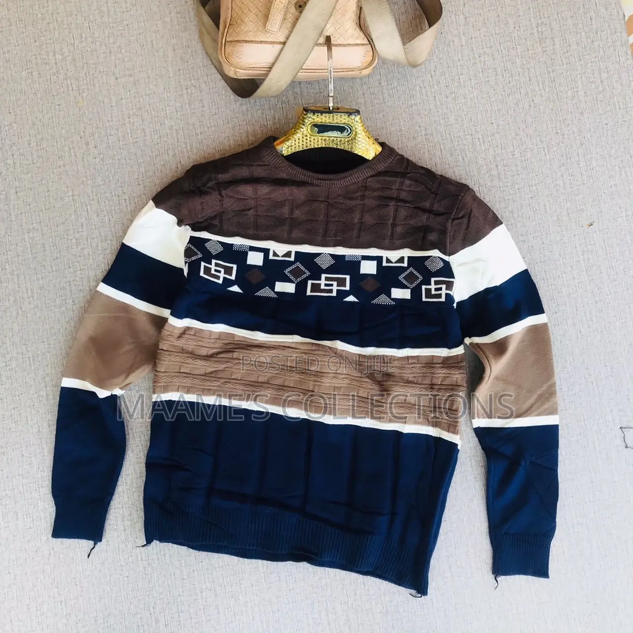 Design Cotton Crewneck Sweatshirt / Sweater