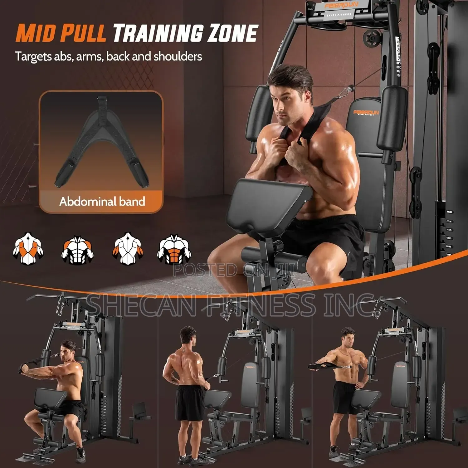 Commercial/Home Gym Machine Multi-Station Gym Rack Single Station