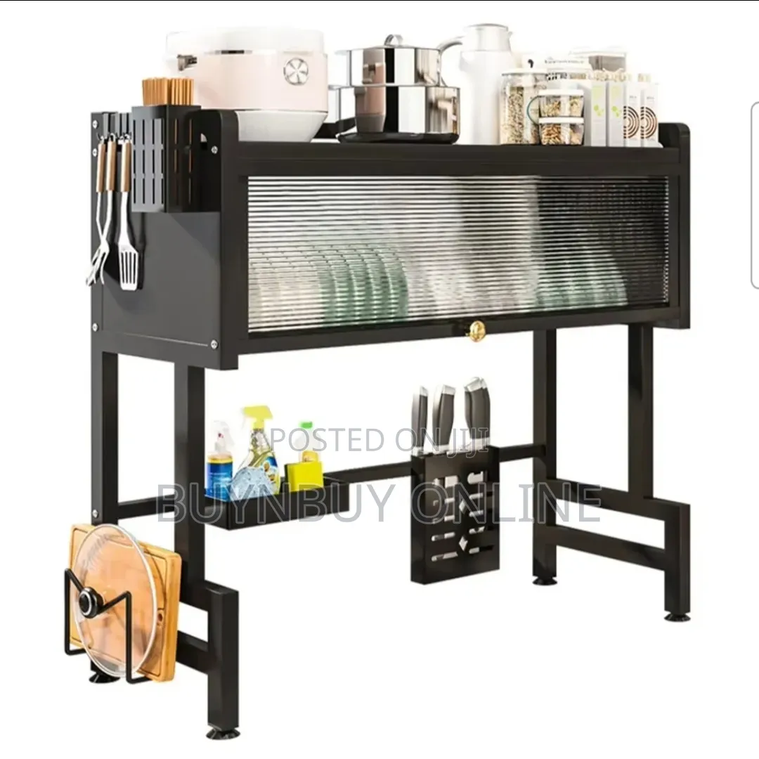 Multifunctional Plate Storage Rack