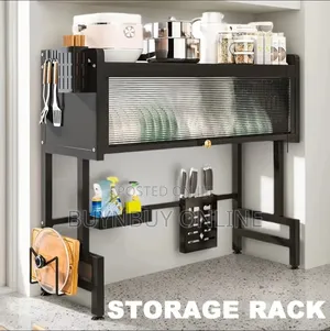 Multifunctional Plate Storage Rack