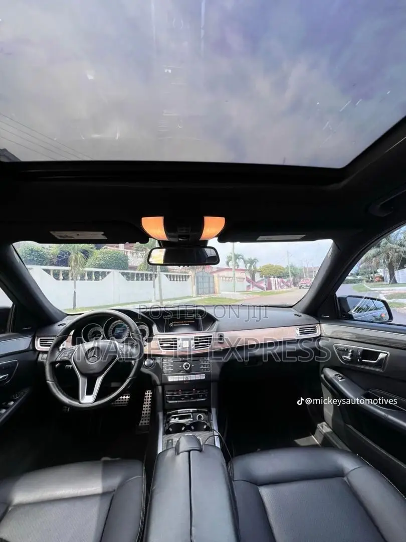 Mercedes-Benz E350 2016 Black