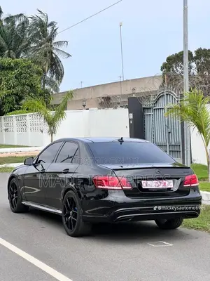 Mercedes-Benz E350 2016 Black