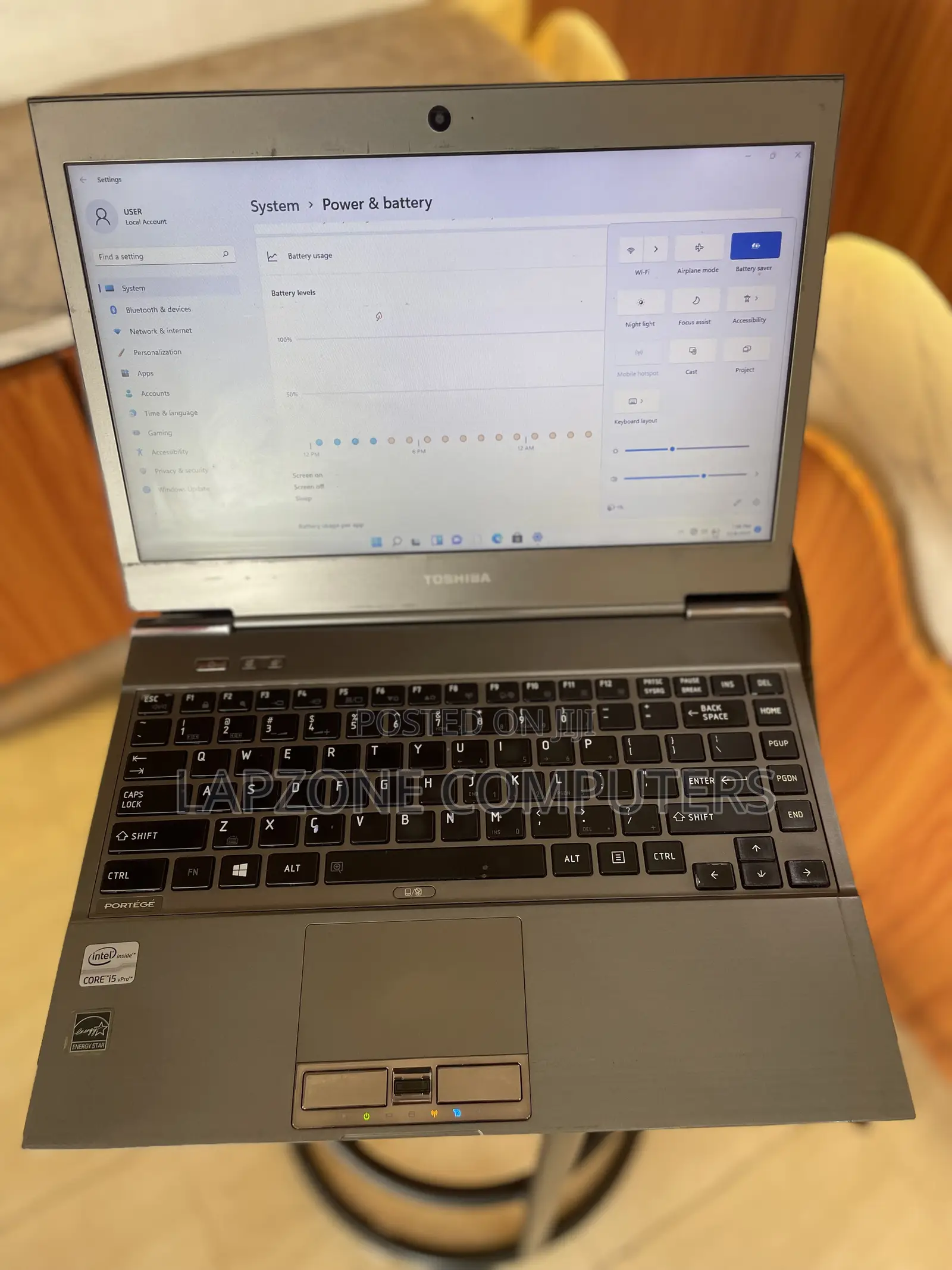 Laptop Toshiba Portege Z930 6GB Intel Core i5 SSD 128GB