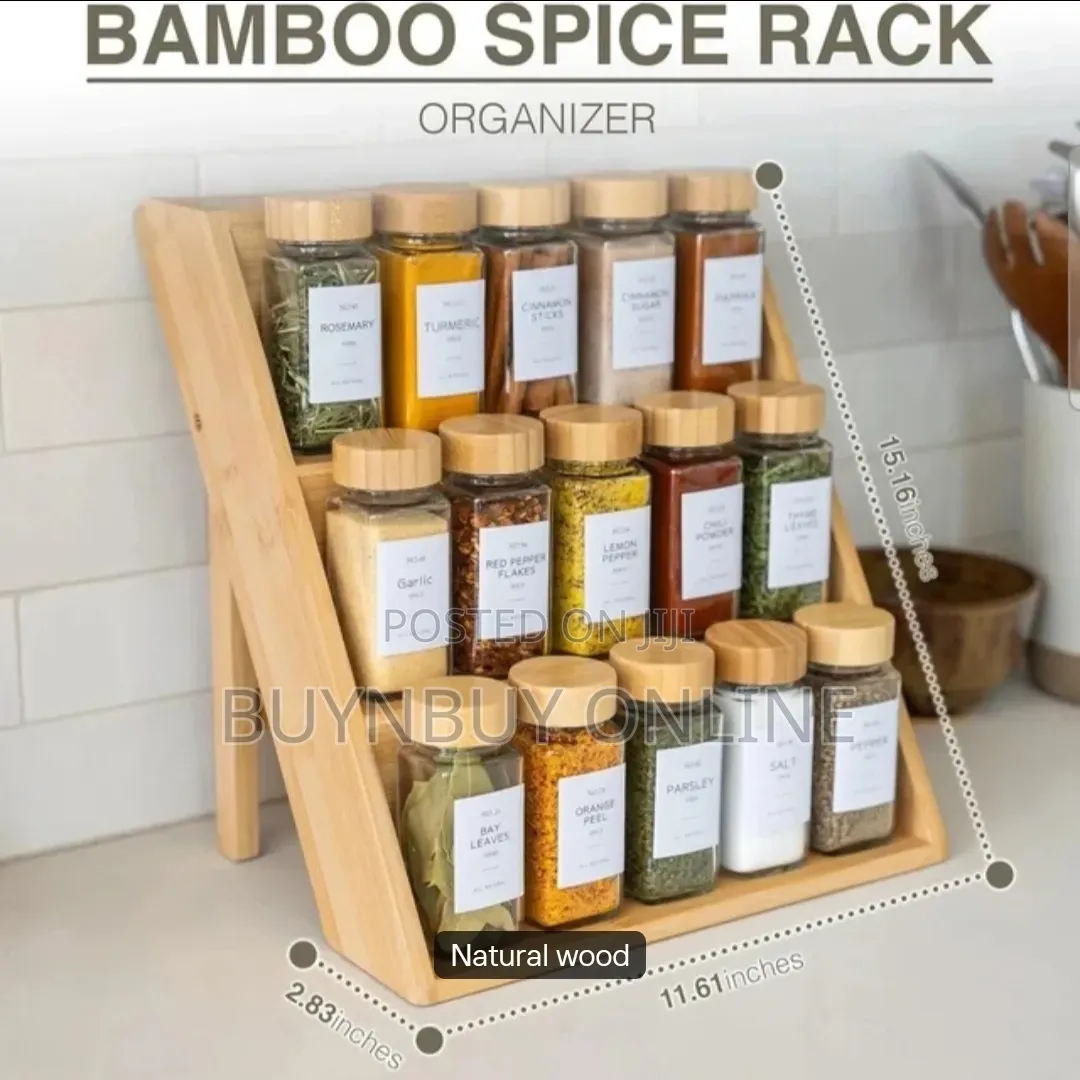 Wooden Spice Rack