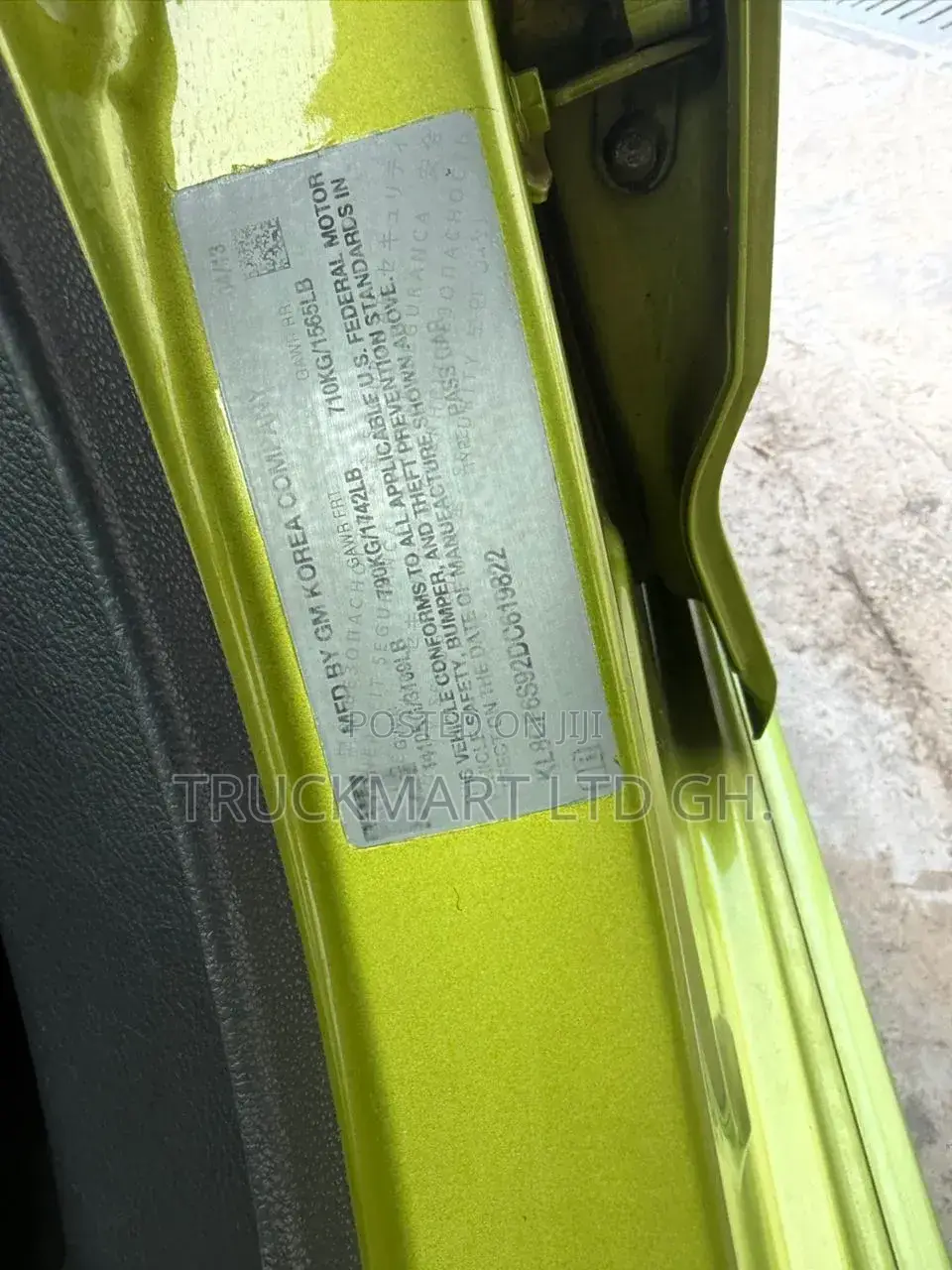 Chevrolet Spark 2013 Green