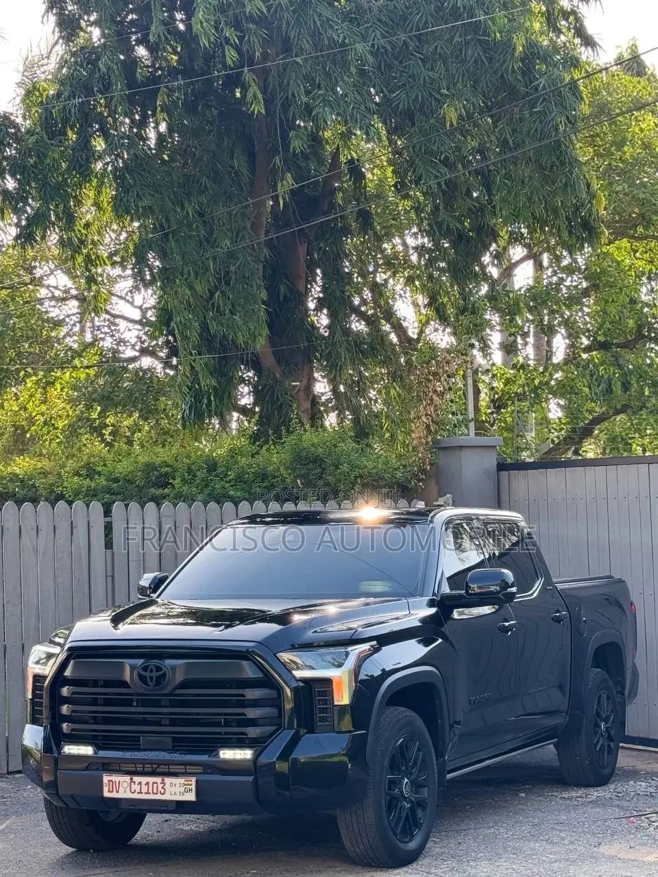 Toyota Tundra Limited Double Cab 6.5' Bed 2024 Black