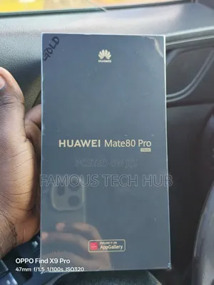 New Huawei Mate 80 Pro 5G 512 GB Gold