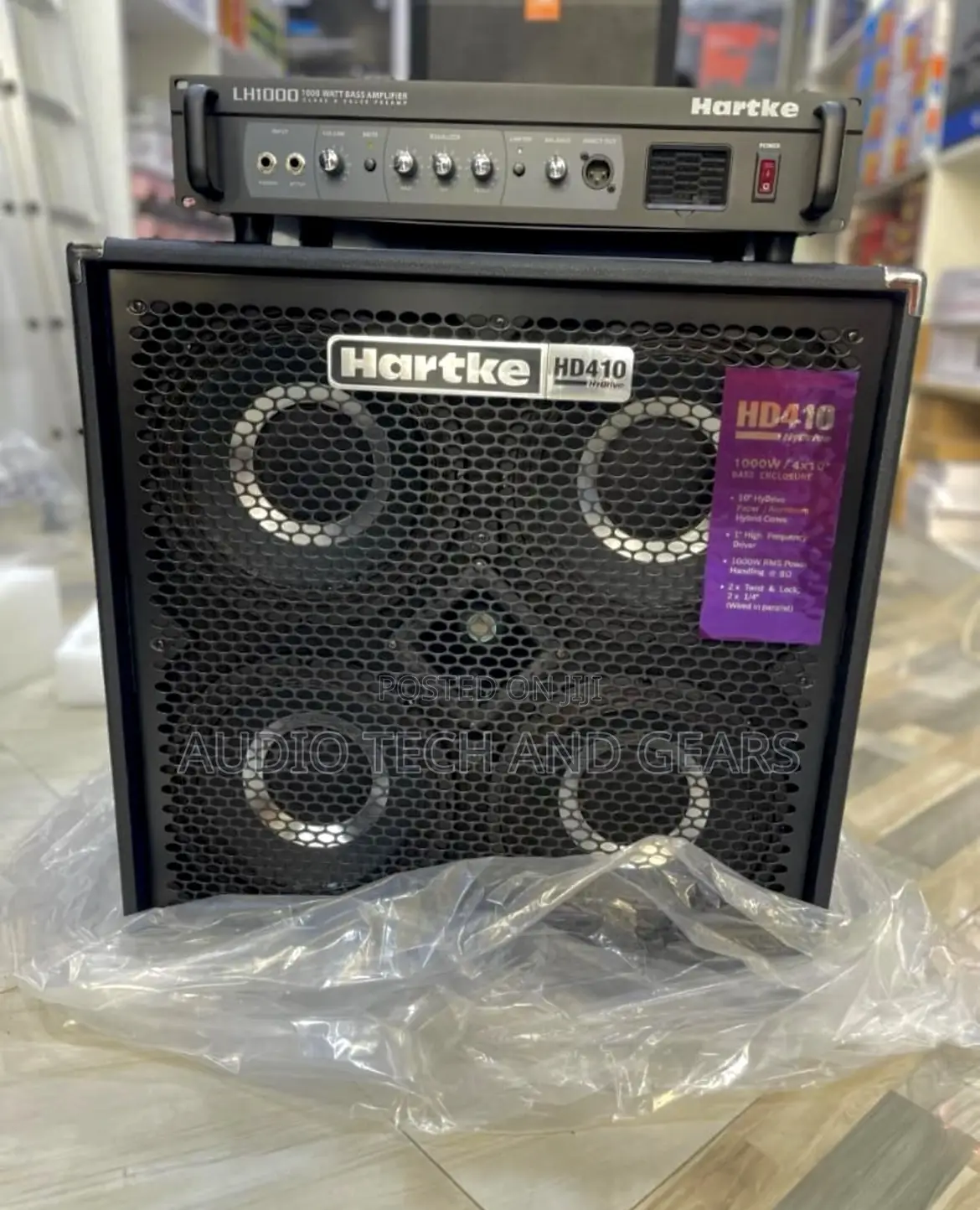 Hartke Bass Combo, Head and Tail