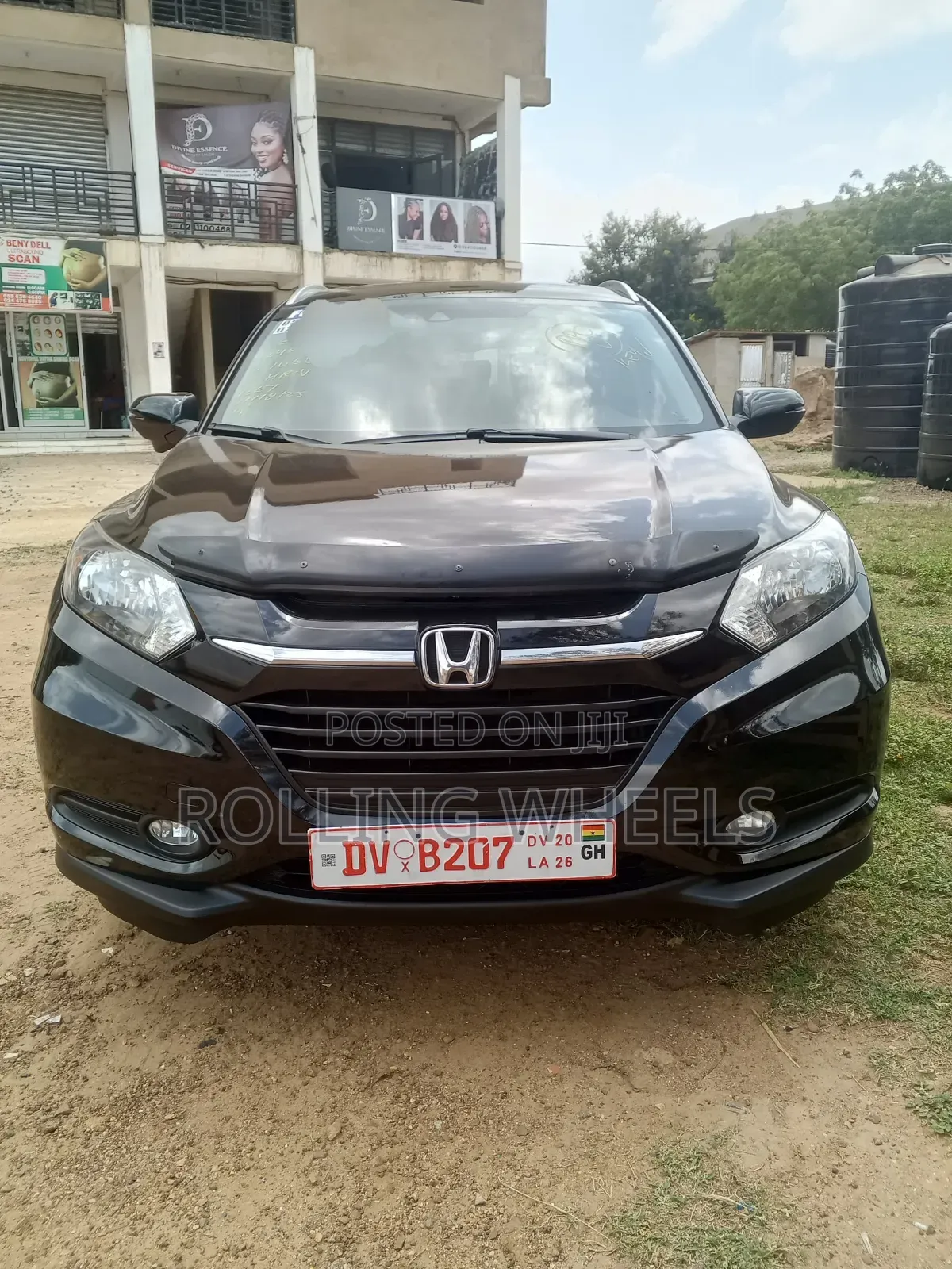 Honda HR-V EX-L w/Navigation AWD 2017 Black