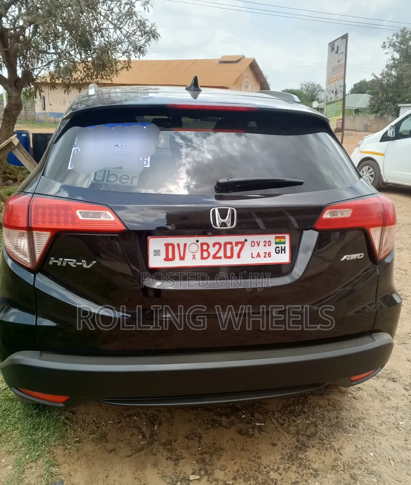 Honda HR-V EX-L w/Navigation AWD 2017 Black