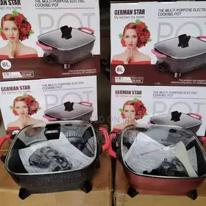 Multipurpose Electronic Cooking Pot, 8 Liters