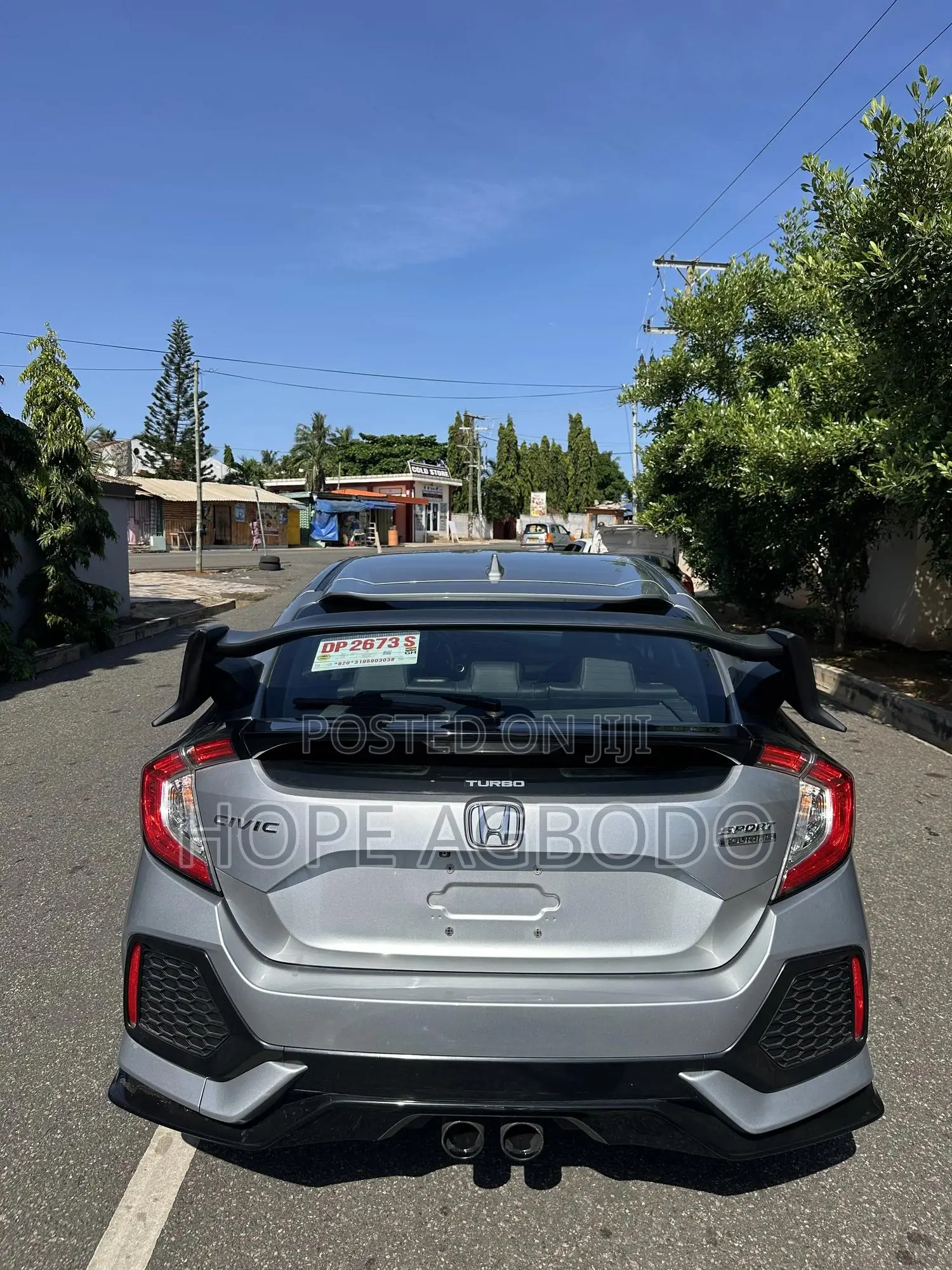 Honda Civic Sport Touring 4dr Hatchback (1.5L 4cyl) 2017 Silver