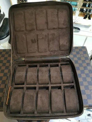 Leather Watch Carrier Case
