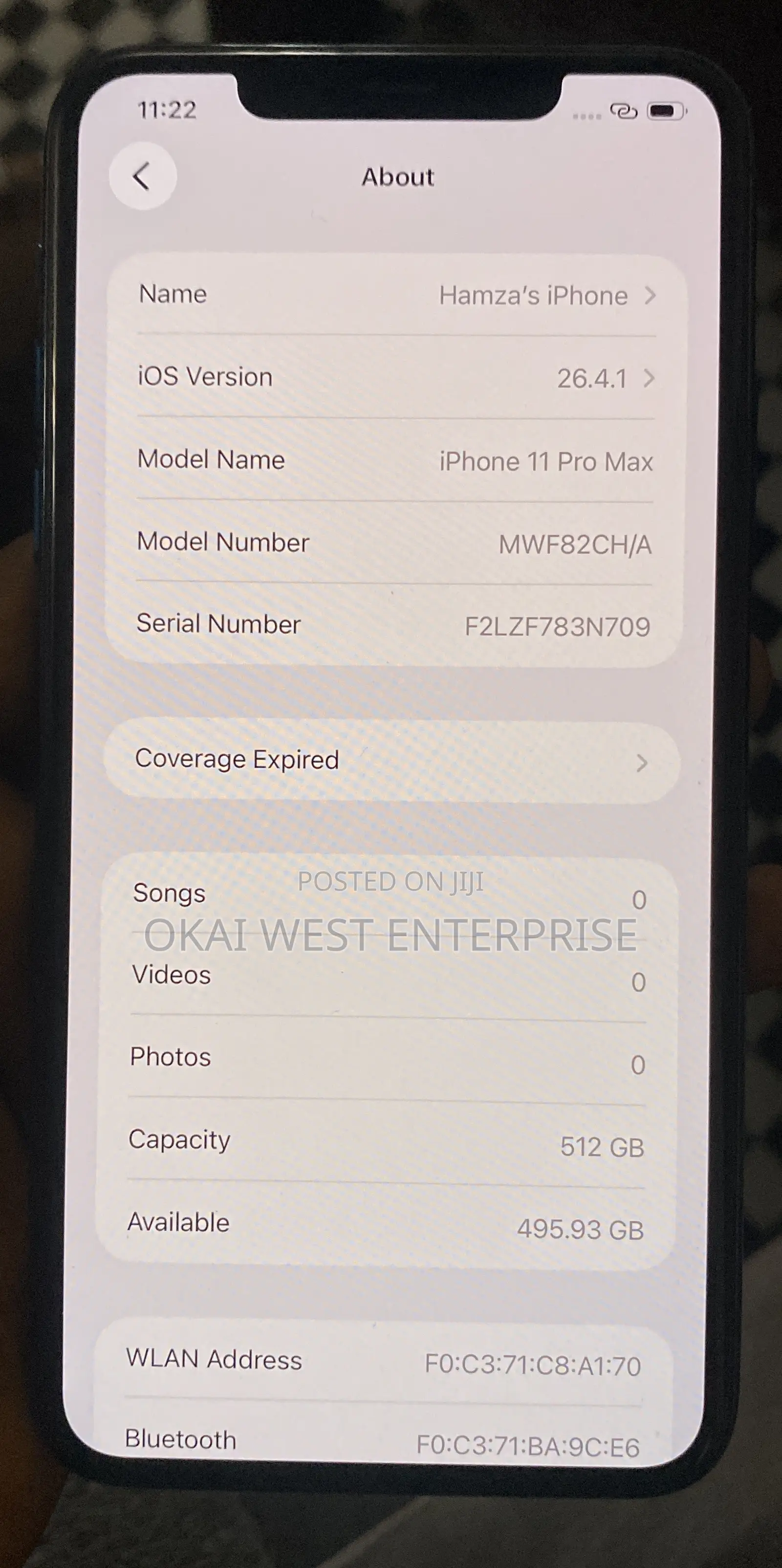 Apple iPhone 11 Pro Max 512 GB Black