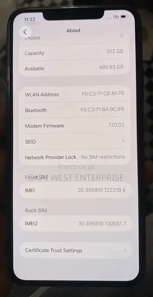 Apple iPhone 11 Pro Max 512 GB Black