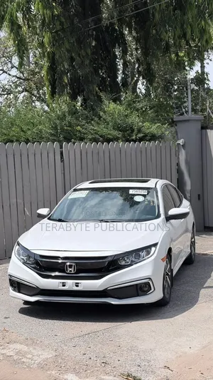 Honda Civic EX-L Sedan 2020 White