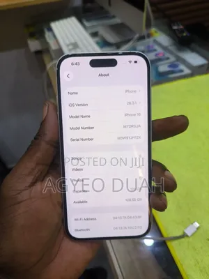 Apple iPhone 16 128 GB White