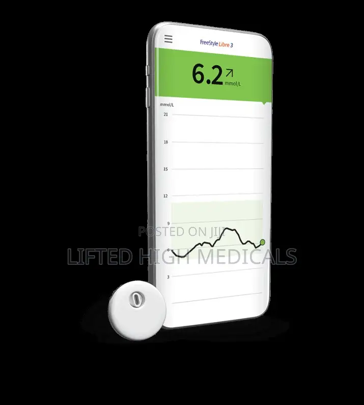 No-prick Glucose Monitor – Freestyle Libre Sensor (14 Days)
