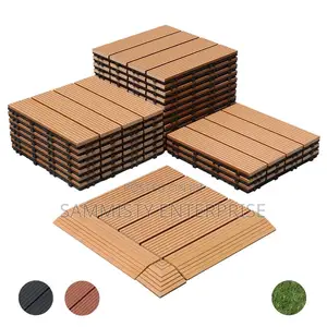 Wooden Deck Tiles (30x30x2.3cm)