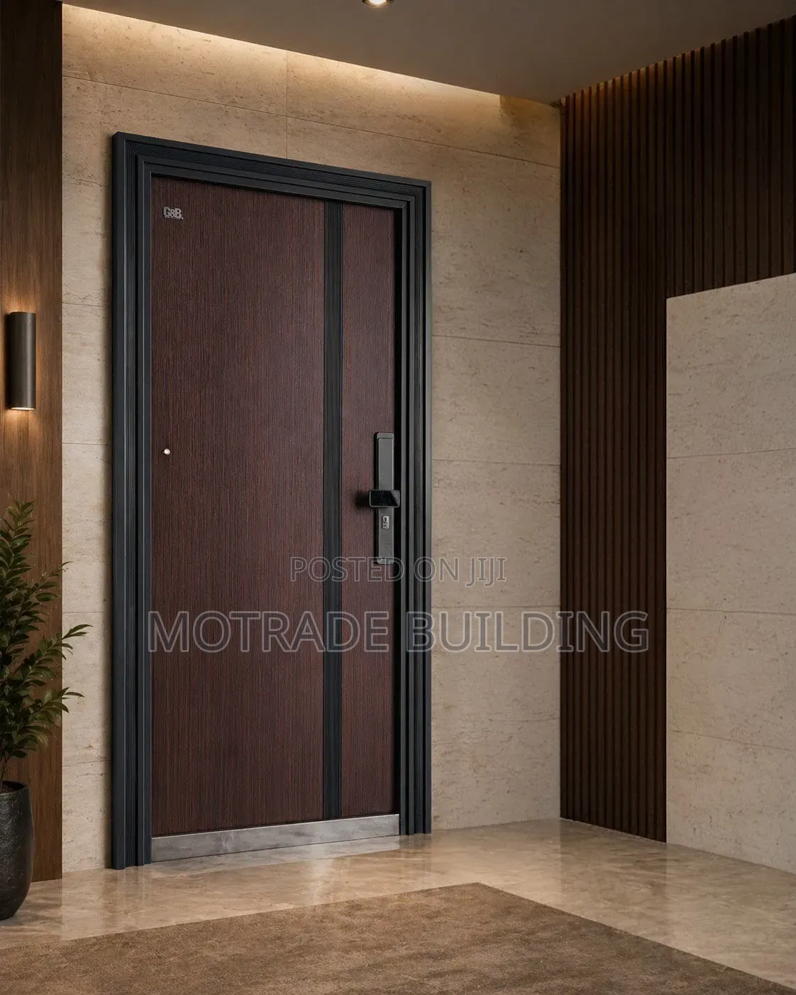Brown Security Door (Gs)