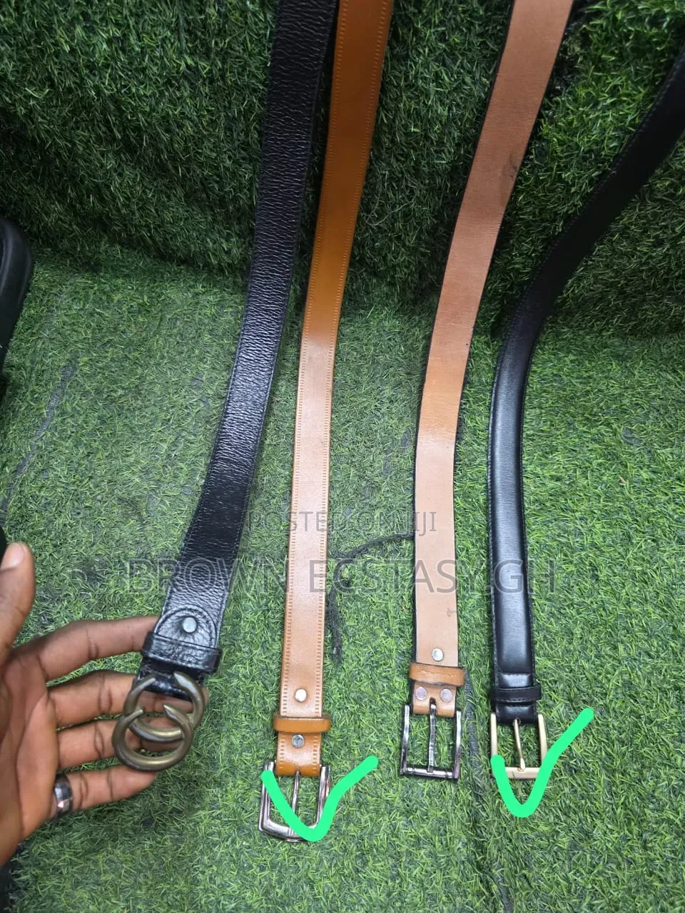 Uk Used Genuine Leather Belts