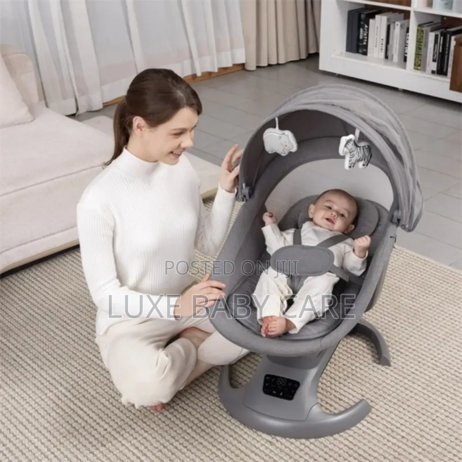 Baby Rocking Bed With Mosquito Net