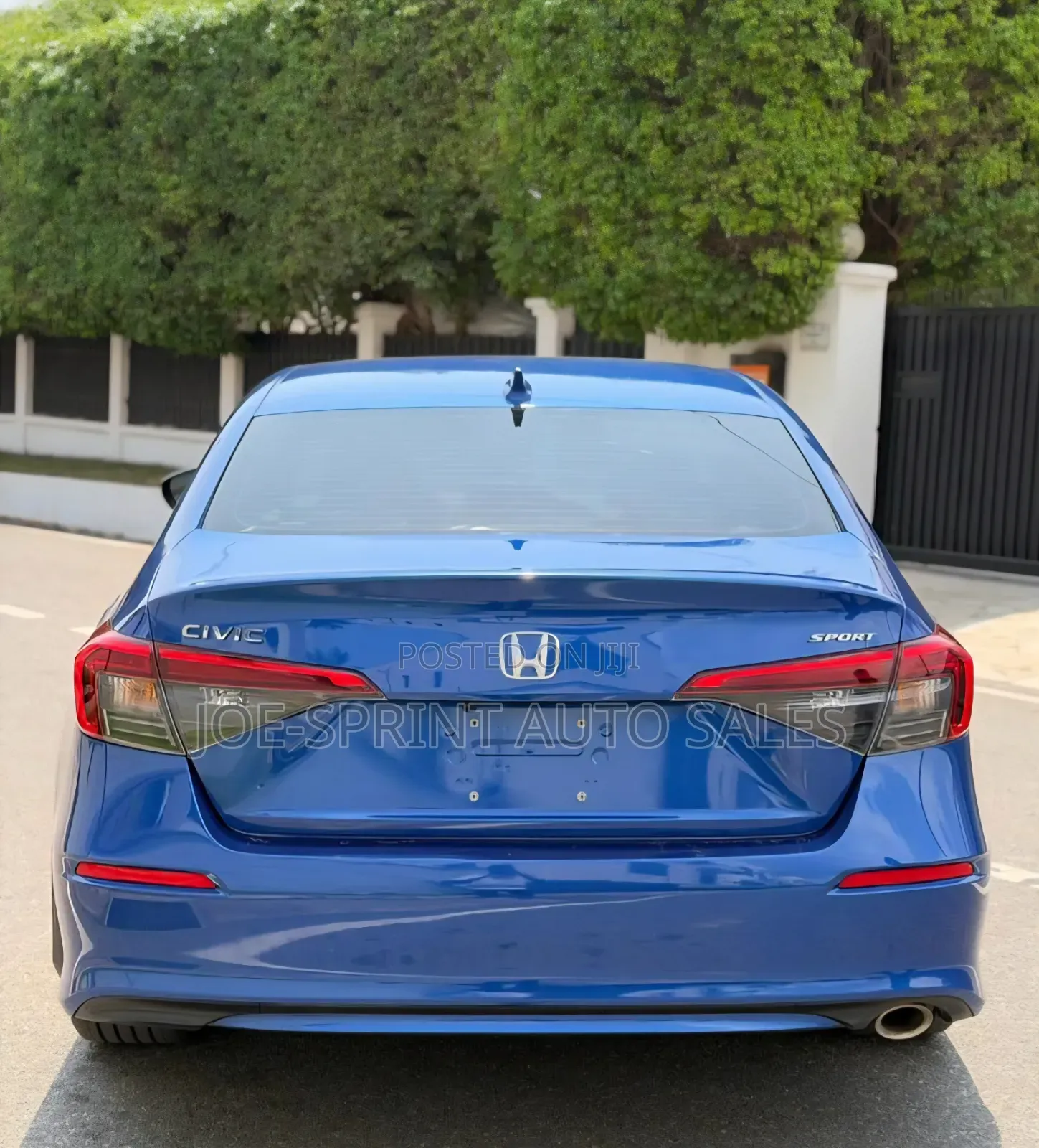 Honda Civic Sport CVT 2024 Blue