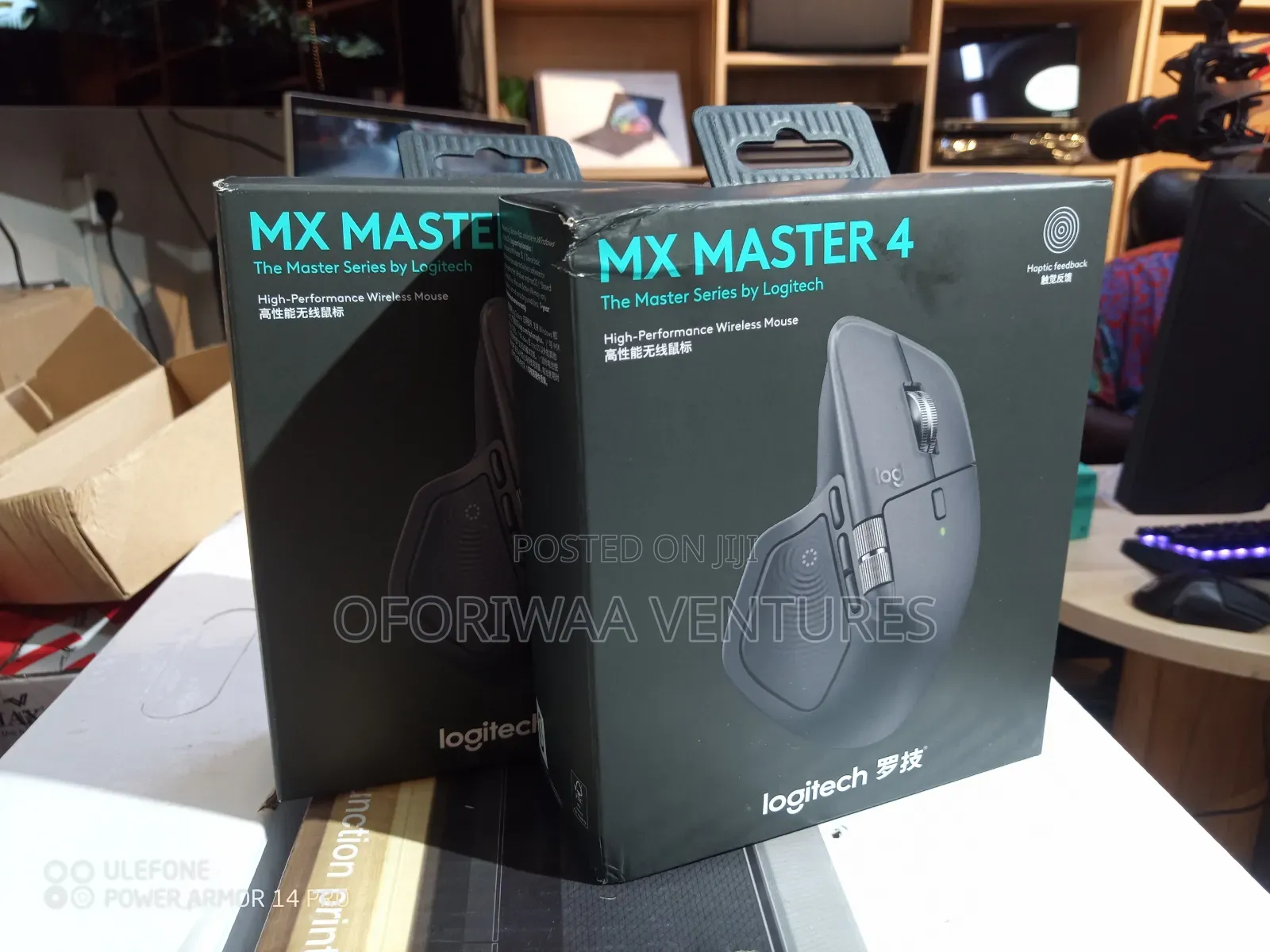 Logitech Mx Master 4, Ergonomic Wireless